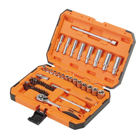 Draper HI-TORQ 6 Point Socket Set, 1/4" (47 Piece)