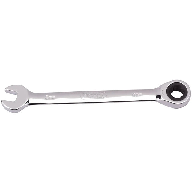 Draper Metric Ratcheting Combination Spanner 8mm