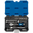 Draper Metric Socket Set, 1/4" Sq. Dr. (20 Piece)
