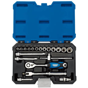 Draper Metric Socket Set, 1/4" Sq. Dr. (20 Piece)