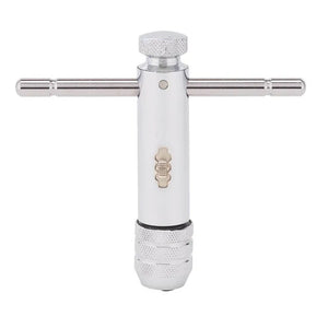 Draper Ratchet Tap Wrench M5-M12 - Chrome Plated with Sliding T-Bar | 24554