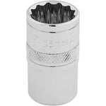 Draper Sockets 12 Point 1/2'' Drive (Single) - 16mm