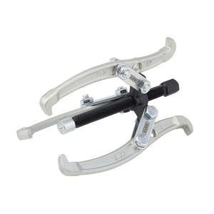 Draper Triple Leg Reversible Puller - 120mm Reach, 150mm Spread, Heavy-Duty Gear & Bearing Puller (08442)