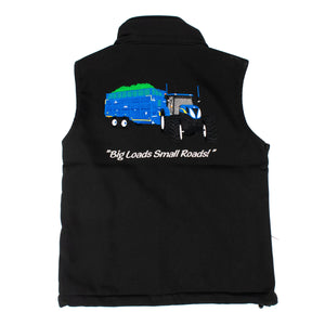 Impact Kids New Holland Softshell Gilet "Blue & True" 