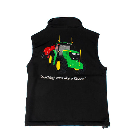 Impact Kids John Deere Softshell Gilet "Fear the Deere"