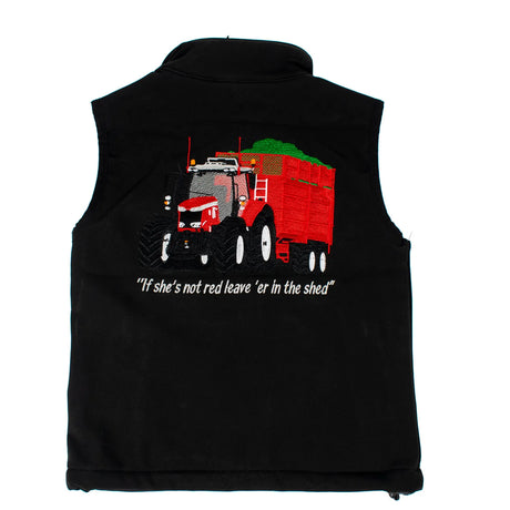 Impact Kids Massey Ferguson Softshell Gilet "Keep Her Classy"