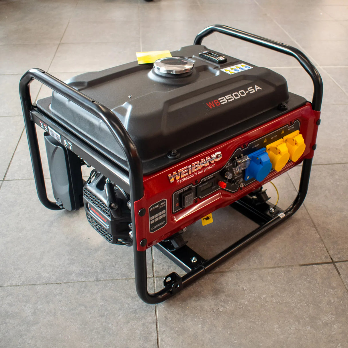 Weibang 3500-SA 3.5 Kva 212cc Generator Loncin Engine AVR