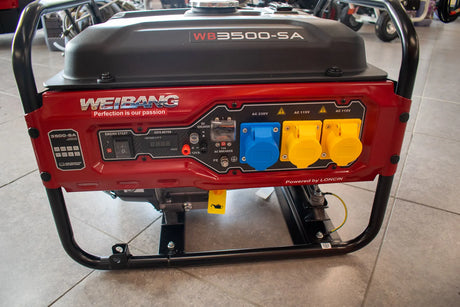 Weibang 3500-SA 3.5 Kva 212cc Generator Loncin Engine AVR
