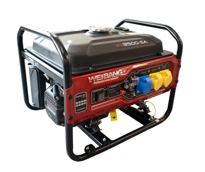 Weibang 3500-SA 3.5 Kva 212cc Generator Loncin Engine AVR
