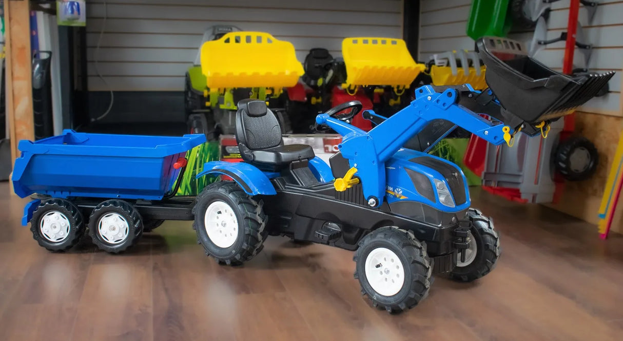 Rolly Blue Halfpipe Trailer