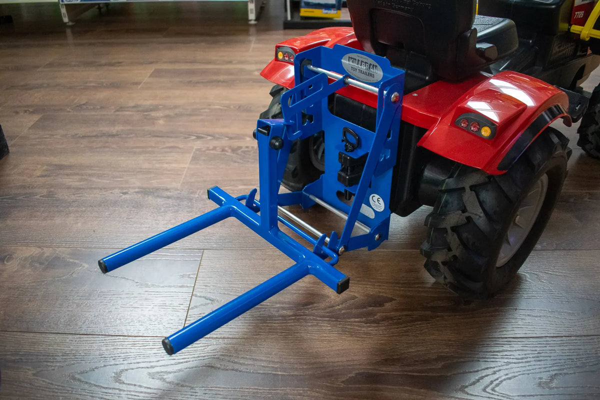 Killbran Single Bale Lifter Blue with Rear Linkage