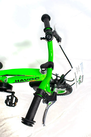 IGNITE Havoc 12" Wheel Boys Bike - Green | Perfect for Ages 3-5