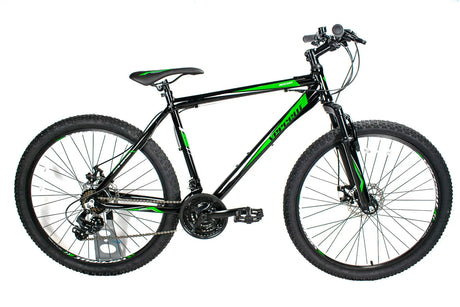 Vercelli Descent Gent 27.5" Mountain Bike - 19-inch Frame, Disc Brakes, Shimano 21-Speed