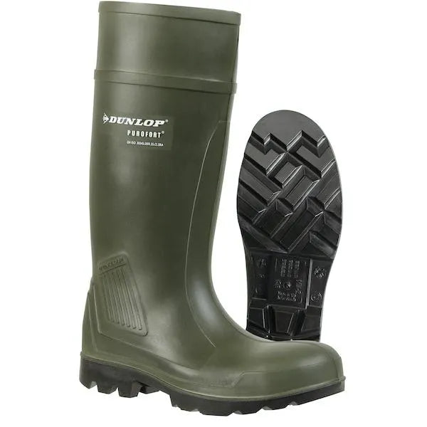 Dunlop Purofort+ Professional Steel Toe Safety Wellies