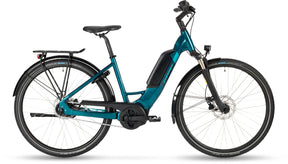 Stevens E-Circle Electric City Bike Polar Petrol