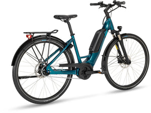 Stevens E-Circle Electric City Bike Polar Petrol