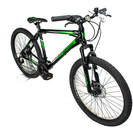 Vercelli Descent Gent 27.5" Mountain Bike - 19-inch Frame, Disc Brakes, Shimano 21-Speed