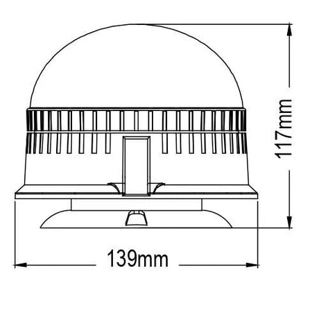 247 LED Magnetic 3 Bolt Trekker Beacon