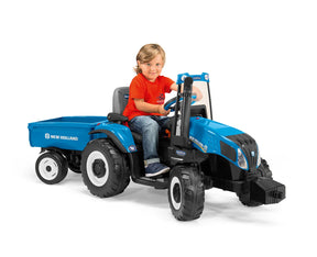 Peg Perego New Holland T8 Tractor & Trailer