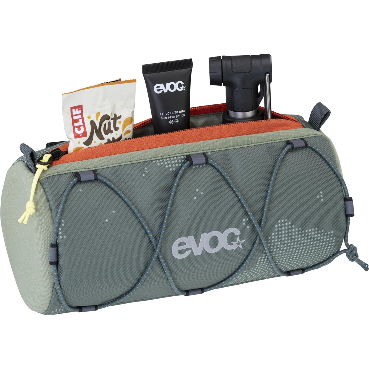 EVOC Handlebar Roll Upcycle - Limited Edition Bike Handlebar Bag from Recycled Materials