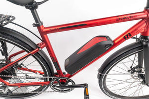 EzeGo Commute EX Gents Red Electric Bike 