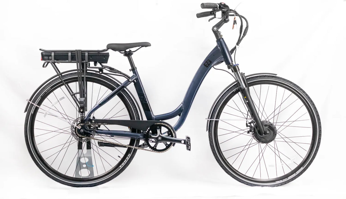 EzeGo Step NX700C 18" Dark Blue Electric Bike 