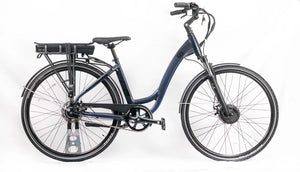 EzeGo Step NX700C 18" Dark Blue Electric Bike 