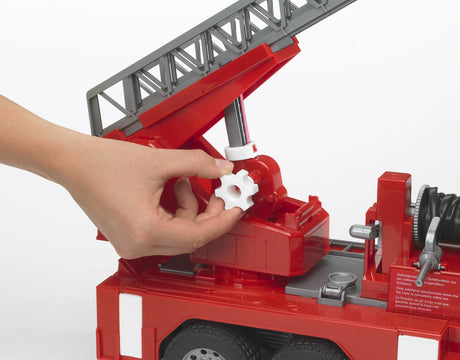 Bruder MAN TGA Fire engine with selwing ladder
