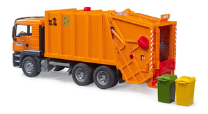 Bruder MAN TGS Garbage Truck Toy | Realistic Waste Management Play Vehicle