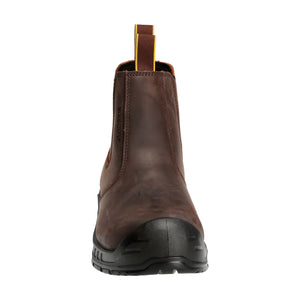 Mascot 5009 Durable, Metal-Free Safety Boot with Shock-Absorption and Slip-Resistant Sole Dark Brown