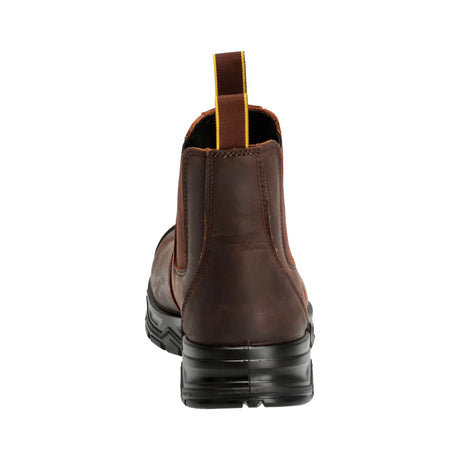 Mascot 5009 Durable, Metal-Free Safety Boot with Shock-Absorption and Slip-Resistant Sole Dark Brown