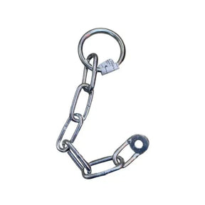 F10286 Bolt-On Trailer Safety Chain - 6-Link Galvanised with Ring