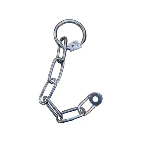 F10286 Bolt-On Trailer Safety Chain - 6-Link Galvanised with Ring