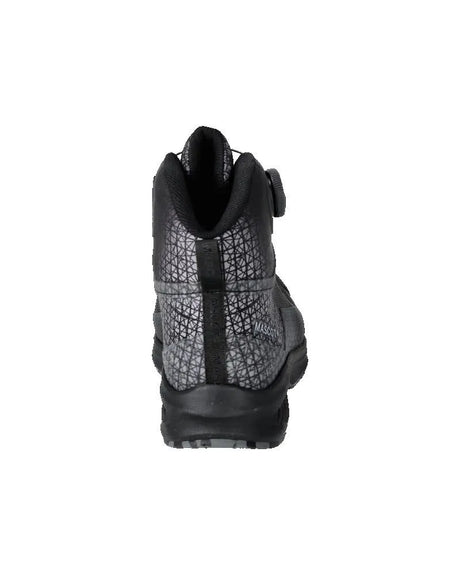 MASCOT Safety Boots S3S Black with BOA Fit System - Lightweight, Water-Repellent, Slip-Resistant