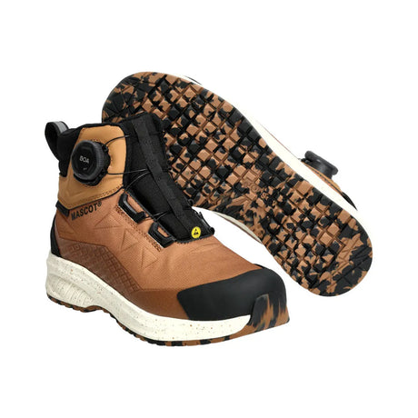 MASCOT Safety Boots F1602 Waterproof S3S - BOA® Fit, Composite Toe, Slip-Resistant