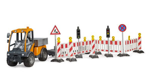 Bruder VarioCar with Traffic Safety Trailer