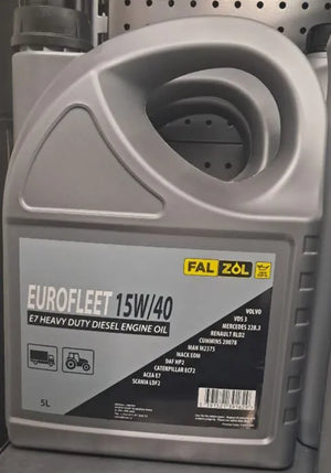Falzol Eurofleet 15W/40 5L | E7 Heavy Duty Diesel Engine Oil