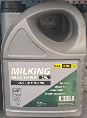 Falzol Milking Machine Vacuum Pump Oil 5L | Heavy‑Duty ISO‑68 Grade