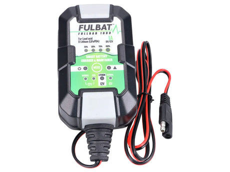 Fulbat Fulload FL1000 battery charger for 6V and 12V lead-based