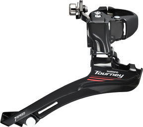 FD-A073 7-Speed Front Derailleur - Multi-Fit 28.6/31.8/34.9 mm, Compatible with 50T Chainring