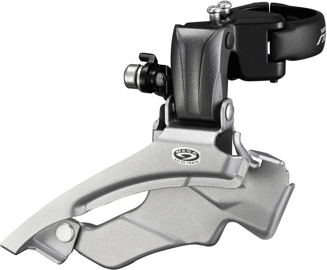 Shimano Altus FD-M371 9-Speed Front Derailleur - Dual-Pull, Conventional Swing