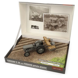 Ferguson TE 20 with Ferguson Potato Planter Model Tractor 1:32 Scale Die‑Cast by Universal Hobbies