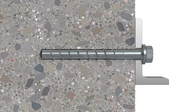 Fischer UltraCut Concrete Screw FBS II 8x55 | Zinc-Plated Anchor Fixing
