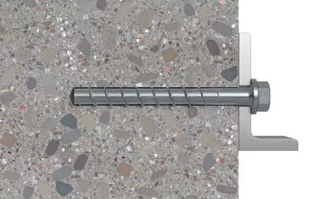 Fischer UltraCut Concrete Screw FBS II 8x55 | Zinc-Plated Anchor Fixing
