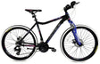 Montana Fitness Disc 26" Wheel Bike 19" Frame - Black-Violet-Pink, Alloy Frame, 6-Speed Shimano Gears