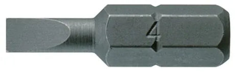 Teng Tools FL2512A03 Flat Bits - 1/4" Hex Drive, 25mm, 1.2 x 6.5mm (3 Pack)