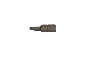 Teng Tools 4mm Flat Bit 25mm Long for Slotted Heads 1/4" Hex