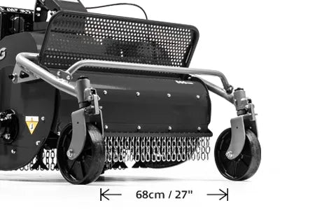 Weibang Velocity 68 TFP Track Flail Petrol Mower | 27" Wide Cutting Deck | Commercial-Grade Performance