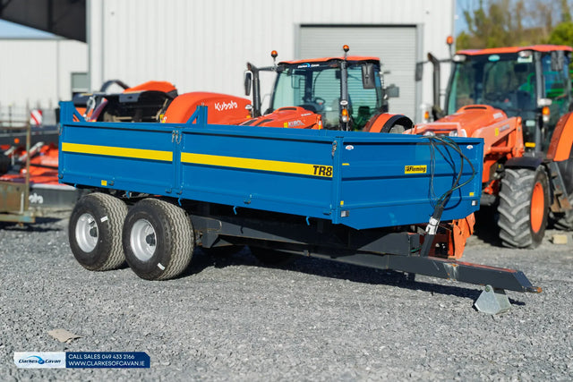 Fleming TR8 8 Ton Tipping Trailer