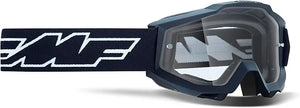 FMF Goggles Powerbomb Youth Goggle Rocket Black | Clear Lens Anti-Fog Youth Goggles